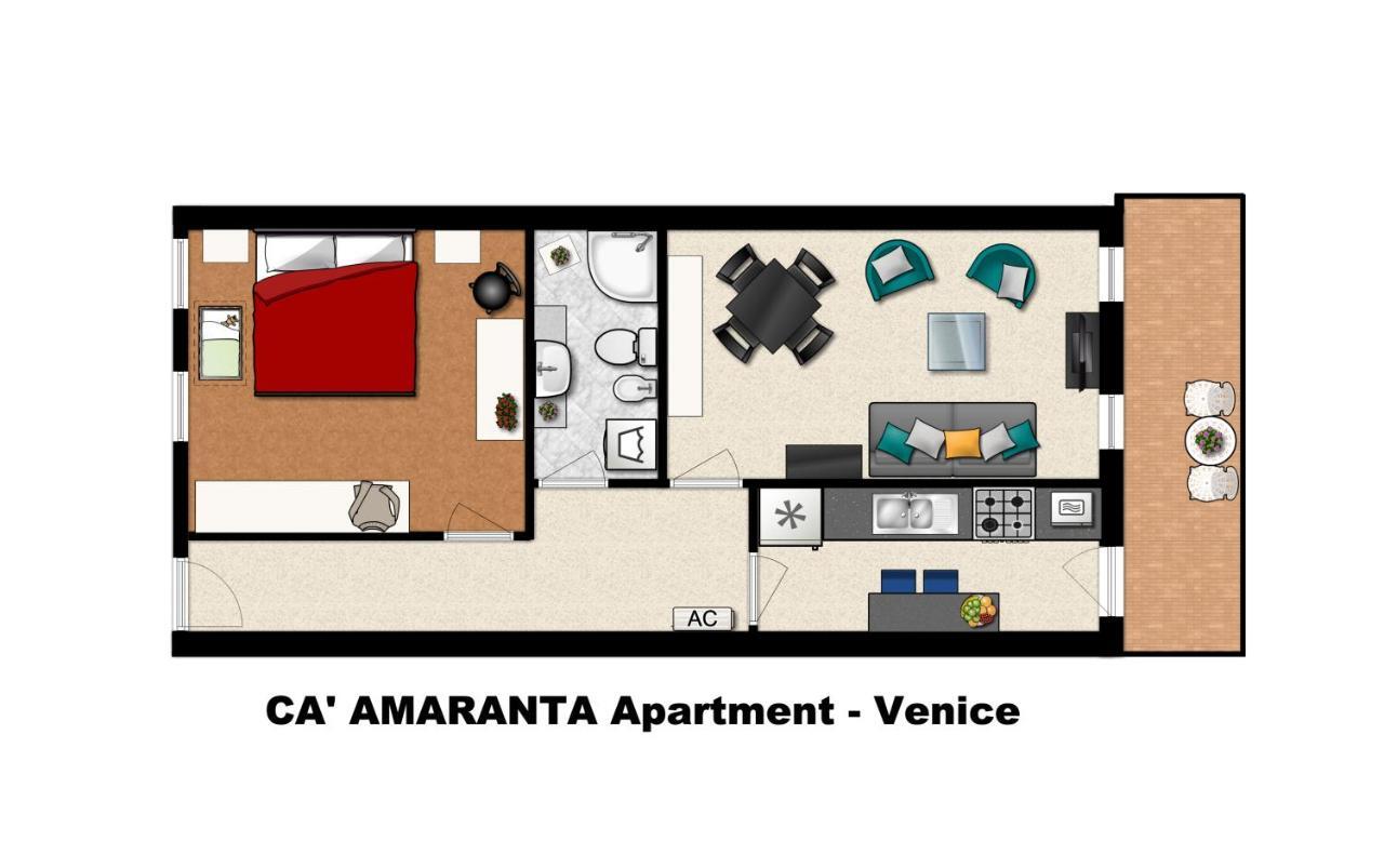 Casamisa Ca' Amaranta Apartment Venesia Bagian luar foto